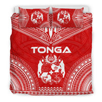 Tonga Flag Polynesian Chief Duvet Cover Set - Polynesian Pride