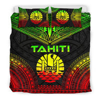 Tahiti Polynesian Chief Duvet Cover Set - Reggae Version - Polynesian Pride