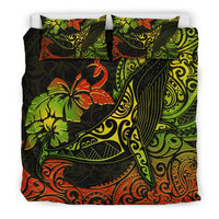 Hawaii Duvet Cover Set - Polynesian Humpback Whale - Polynesian Pride