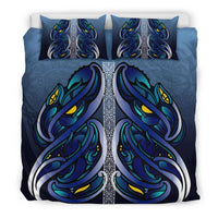 New Zealand Rugby Bedding Set Maori Taniwha Full Size Bed Sets - Polynesian Pride