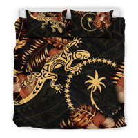 Polynesian Duvet Cover Set - Chuuk Duvet Cover Set Lizrad Lucky - Polynesian Pride