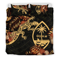 Polynesian Duvet Cover Set - Guam Duvet Cover Set Lizrad Lucky - Polynesian Pride