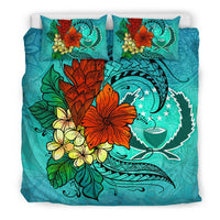 Pohnpei State Bedding Set - Tropical Flowers Style - Polynesian Pride