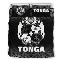 Tonga Duvet Cover Set - Black Fog Style - Polynesian Pride
