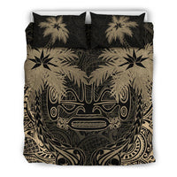 Marquesas Islands Duvet Cover Set - Marquesas Islands Flag Coconut (Duvet Cover) - Polynesian Pride