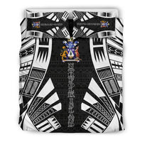 Norfolk Island Duvet Cover Set - Polynesian Tattoo - Polynesian Pride