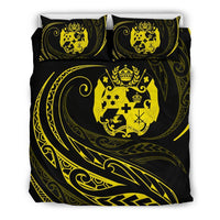 Tonga Bedding Set - Yellow - Frida Style Yellow - Polynesian Pride