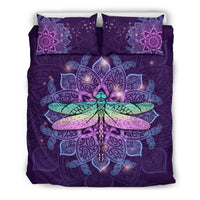 Maori Mandala Dragonfly Bedding Set - Polynesian Pride