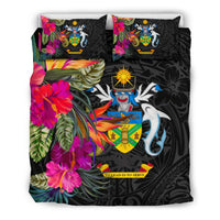 Solomon Islands Bedding Set - Polynesian Hibiscus Pattern - Polynesian Pride