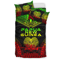 Papua New Guinea Polynesian Chief Duvet Cover Set - Reggae Version - Polynesian Pride