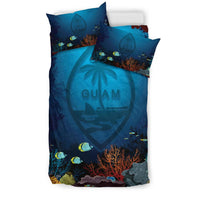 Polynesian Bedding Set - Guam Duvet Cover Set Under Sea - Polynesian Pride