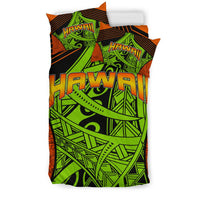 Polynesian Bedding Set - Hawaii Duvet Cover Set Tribal Wave - Polynesian Pride