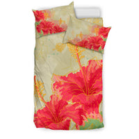 Hawaii Bedding Set - Hawaii Flower Hibiscus Bedding Set - Polynesian Pride