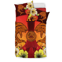 American Samoa Bedding Sets - Tribal Tuna Fish - Polynesian Pride