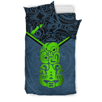 New Zealand Maori Rugby Bedding Set Pride Version - Navy - Polynesian Pride