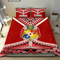 Polynesian Bedding Set - Mate Ma'a Tonga Pattern Duvet Cover Set Red - Polynesian Pride