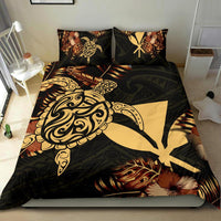 Polynesian Duvet Cover Set - Hawaii Duvet Cover Set Set Turtle Lucky Black - Polynesian Pride