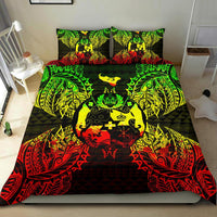 Polynesian Bedding Set - Tonga Duvet Cover Set Map Reggae - Polynesian Pride