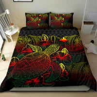 Polynesian Bedding Set - Papua New Guinea Duvet Cover Set Reggae Color - Polynesian Pride