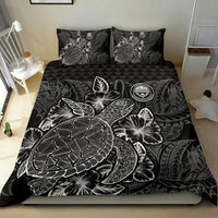 Polynesian Bedding Set - Federated States Of Micronesia Duvet Cover Set Black Color - Polynesian Pride
