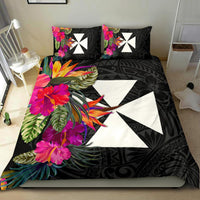 Wallis And Futuna Bedding Set - Polynesian Hibiscus Pattern - Polynesian Pride