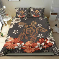 Hawaii Turtle Polynesian Hibiscus Kanaka Style Tropical- Bedding Set AH - Polynesian Pride