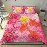 Hawaii Bedding Set - Polynesian Pink Plumeria Turtle - Polynesian Pride
