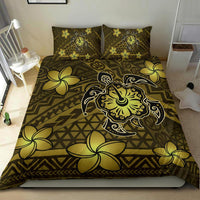 Hawaii Mix Polynesian Turtle Plumeria Bedding Set - AH - Nick Style - Yellow - Polynesian Pride