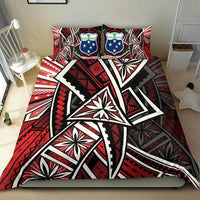 Samoa Bedding Set - Tribal Flower Special Pattern Red Color - Polynesian Pride