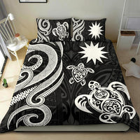 Nauru Bedding Set - White Tentacle Turtle White - Polynesian Pride