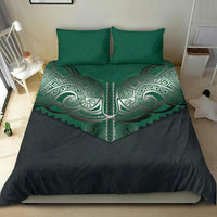 Koru Polynesian Tattoo Bedding Set Bedding Set Navy - Polynesian Pride