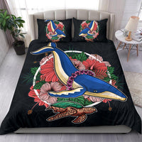 Hawaii Duvet Cover Set - Polynesian Whale Turtle - Polynesian Pride