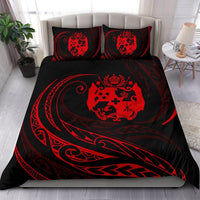 Tonga Bedding Set - Red - Frida Style - Polynesian Pride