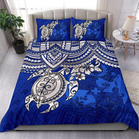 Tonga Polynesian Duvet Cover Set - Blue Turtle - Polynesian Pride