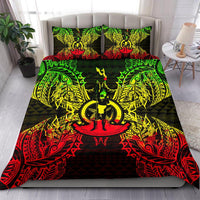 Polynesian Bedding Set - Vanuatu Duvet Cover Set Map Reggae Reggae - Polynesian Pride