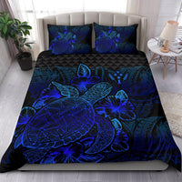 Polynesian Bedding Set - Kosrae Duvet Cover Set Blue Color - Polynesian Pride