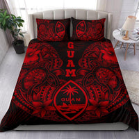 Polynesian Bedding Set - Guam Duvet Cover Sets - Red Turtle Homeland - Polynesian Pride
