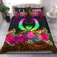 Pohnpei Bedding Set - Summer Hibiscus - Polynesian Pride