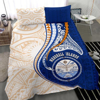 Marshall Islands Bedding Set - Marshall Islands Seal Flag Kanaloa Tatau Gen MH - Polynesian Pride