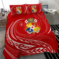 Tonga Bedding Set - Red - Frida Style - Polynesian Pride