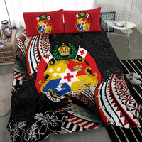 Tonga Coat Of Arms Ngatu Bedding Set - Polynesian Pride