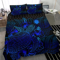 Polynesian Bedding Set - Northern Mariaba Islands Duvet Cover Set Blue Color - Polynesian Pride