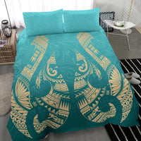 New Zealand Maori Hei Matau Tattoo Bedding Set - Polynesian Pride