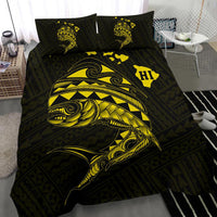 Hawaii Polynesian Mahi - Mahi Common Dolphinfish Bedding Set - Yellow - Polynesian Pride