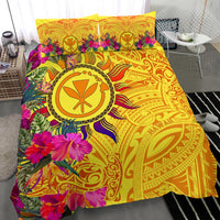 Polynesian Bedding Sets - Hawaii Kanaka Maoli & Flowers With Polynesian Patterns - Polynesian Pride