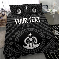 Vanuatu Personalised Bedding Set - Vanuatu Seal With Polynesian Tattoo Style - Polynesian Pride