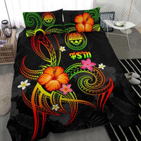 Federated States of Micronesia Polynesian Bedding Set - Legend of FSM (Reggae) - Polynesian Pride