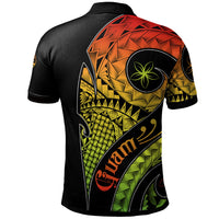 Guam Polo Shirt Guahan Polynesian Decorative Patterns - Polynesian Pride