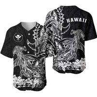 Hawaii Polynesian Baseball Jersey Wild Hammerhead Sharks LT13 Black - Polynesian Pride