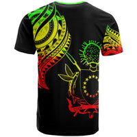 Cook Islands T Shirt Polynesian Tatau Reggae Patterns - Polynesian Pride